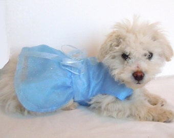 Dog Dress, Special occasion Dog Dress, Fancy Dog Dress,"celestial"