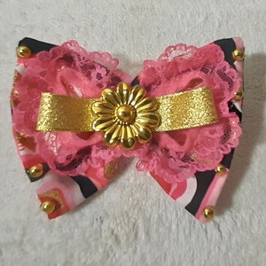 Dog hair pins, dog hair bows, pet bows, pet hair pins, dog hair fashion