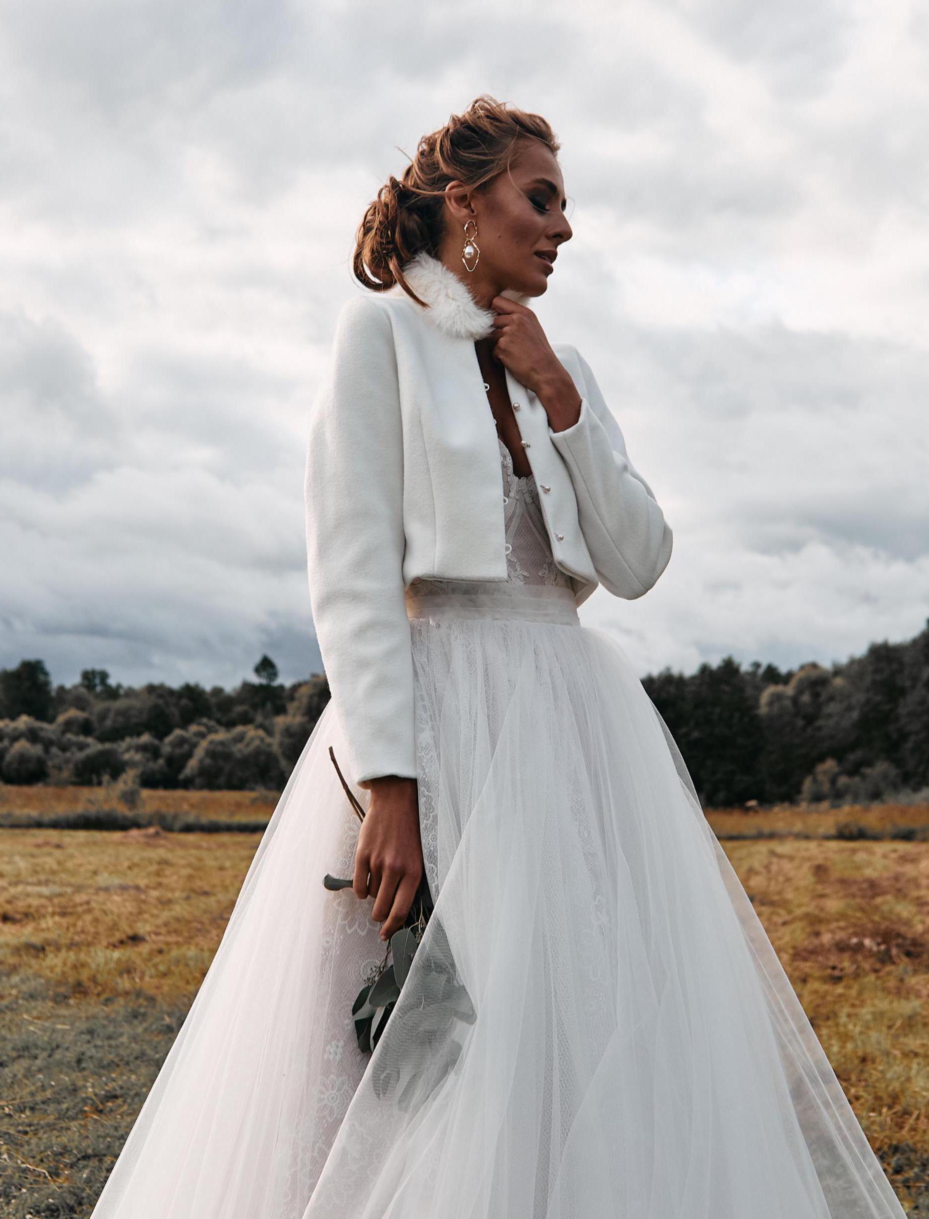 Bolero WeiÃƒÂŸe Jacke FÃƒÂ¼r Hochzeitskleid Bolero Brautmode Jacke