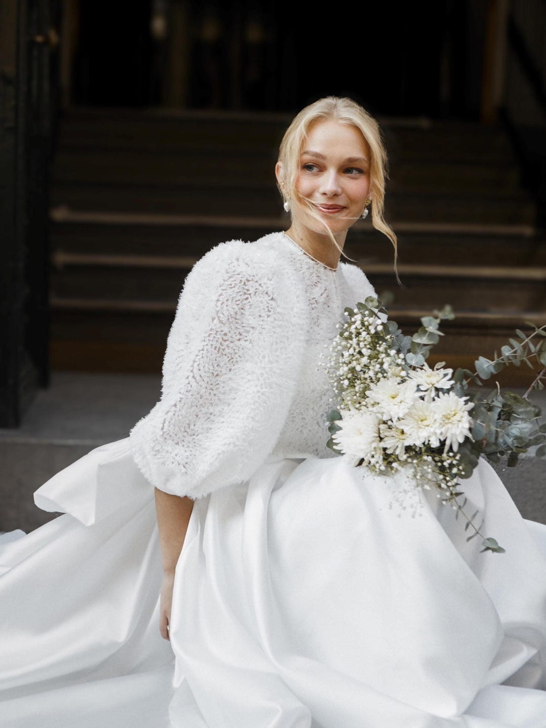 Topo de vestido de noiva, jaqueta curta de casamento, casaco de