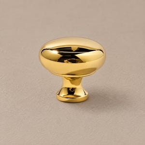 Gold and Chrome Brass Cabinet Knobs for Modern Decorative Furniture