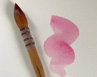 Mop Brush Pro Arte Series 45 Sablesque Blend taille 6 - Le pinceau aquarelle exact qu'Harriet utilise sur Youtube !