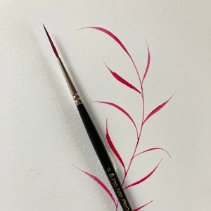 Rigger Brush | Fine line brush | Pro Arte Series 103 Prolene Rigger Size 0  - The exact watercolour paintbrush that Harriet uses on Youtube!