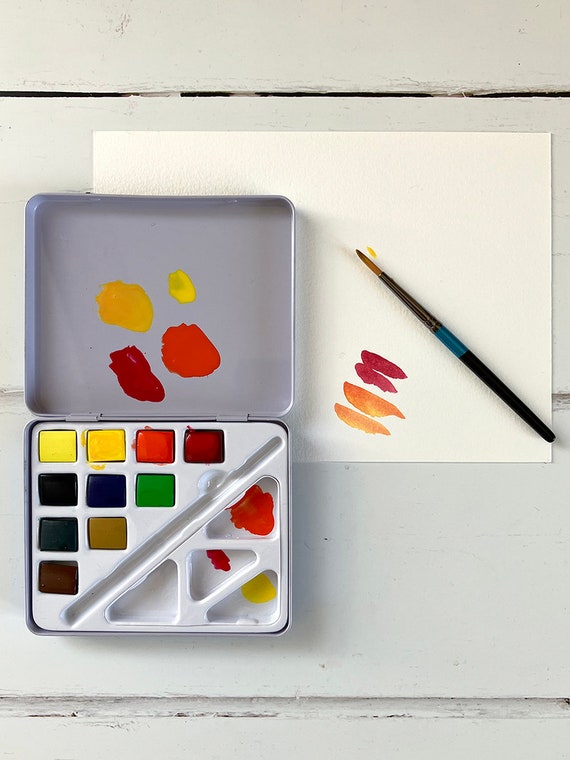 Essential Watercolour Kit Watercolor for Beginners Watercolor Kit