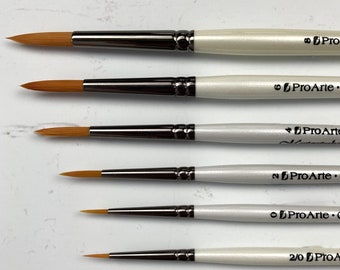 Black Velvet Silver Brush - Round - 3000S - Watercolor Brush -  WaterColourHoarder