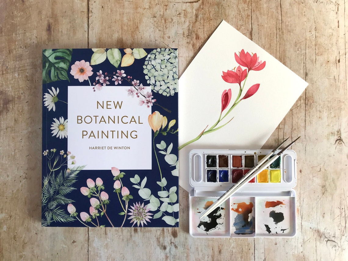 New Botanical Painting by Harriet De Winton Signed Copy | Etsy Ireland