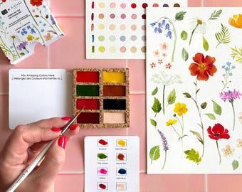 Watercolour Paint Set for Beginners - Viviva Colours x de Winton Paper Co Watercolor