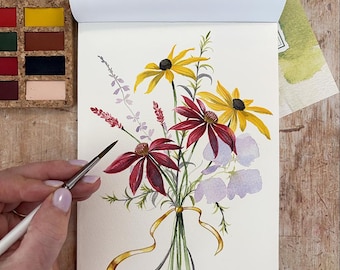 Favourite Watercolour Paper | The Langton A5 300gsm Cold Pressed 12 sheet Pad