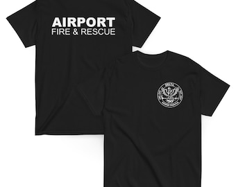 Brandweer AMC Koninklijke Luchtmacht "D Ploeg" wit T-shirt met logo
