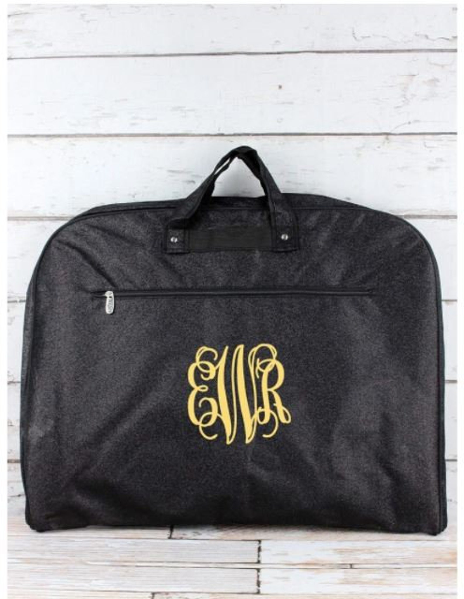 glitter garment bag