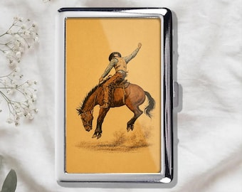 rolfs cigarette case Vintage Leatherette W/ Embossed Leaf Gold Foil Print Design Antique Vintage Rolfs Leather Cigarette