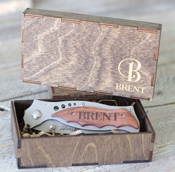 Custom Groomsmen Knife Groomsmen Gift Folding Knife Etsy