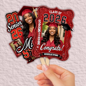 Class of 2026 Graduation Fan Template, Editable Senior Photo Grad Fan, Graduation Paddle Template, High School Graduation Fan, College Graduation Party Favor, Canva Graduation Template, Printable Graduation Fan, Senior Photo Graduation Decor, Graduation Party Supplies, Editable Canva Graduation Design, DIY Graduation Fan Template, Personalized Graduation Keepsake, Graduation Celebration Decor, Senior Night Fan Template, Class of 2026 Party Favor, Graduation Photo Prop, Custom Graduation Paddle.