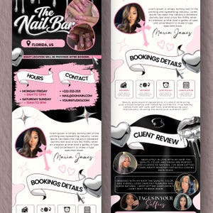 nail tech booking website, acuity scheduling template, beauty booking site template, editable Canva website banner, nail salon branding, luxury booking page, gothic beauty template, edgy nail tech design, beauty business branding, appointment scheduling template, salon website banner, nail technician marketing, booking website Canva template, beauty website graphics, editable booking page, professional salon branding, digital download, DIY website template, beauty business template