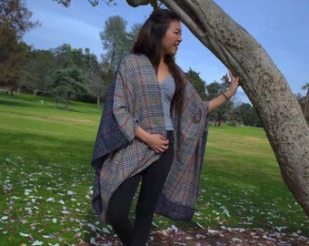 Popular Plaid scarf, Most sold Cardigan, Oversized winter Scarf, Gift for men birthday gift, men accessories, teachers gift mom, PIYOYO