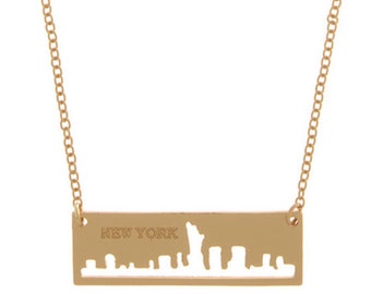 Popular Jewelry right now Gifts, New York City  Necklace, Birthday Gift For Her For Him, Best Friend Gift, Yankees Necklace- PiYOYO