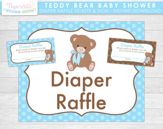Boys Teddy Bear Baby Shower Raffle Game Teddy Bear Baby Shower Diaper Raffle Tickets Set of 50 Blue Teddy Bear Baby Shower Supplies Boys Teddy Bear Baby Shower Raffle Game Teddy Bear Baby Shower Diaper Raffle Tickets Set of 50 Blue Teddy Bear Baby Shower Supplies