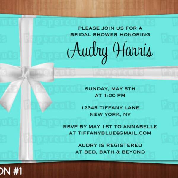 Virtual Bridal Shower Box Etsy