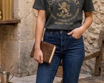 Cap-Ferrat Residence-skjorta, Europecore estetisk t-shirt, Riviera Coast Comfort Colors 1717, Fransk villa sommartröja, tysta lyxkläder