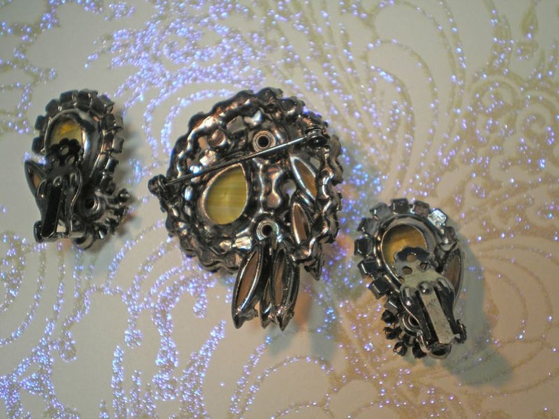 ON SALE D/&E aka Juliana Art Glass and Amber Demi Item No 15232
