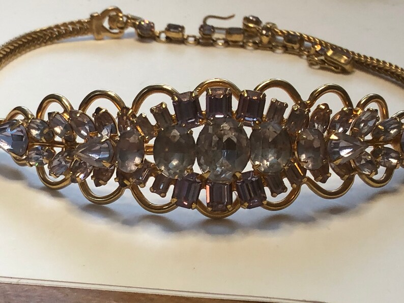 16450 20/% DISCOUNT Vintage KRAMER of NEW York Waltz Time Necklace Item