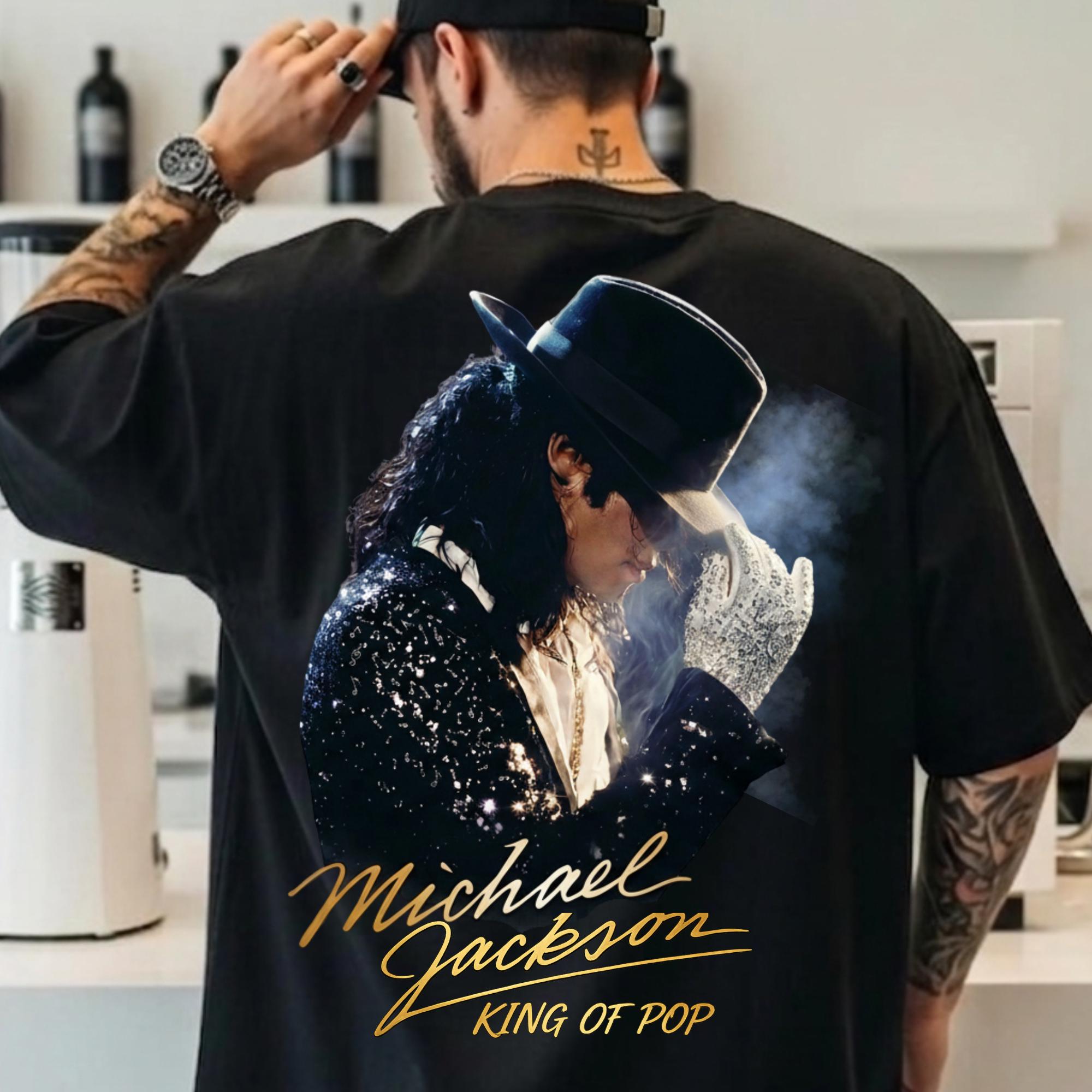 Michael Jackson Inspired PNG SVG, King of Pop Design, Music Legend