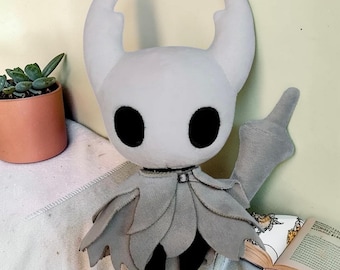 Handmade Hollow Knight Plush The Knight Soft Indie Game Doll Cute Plushie Collectible Gift