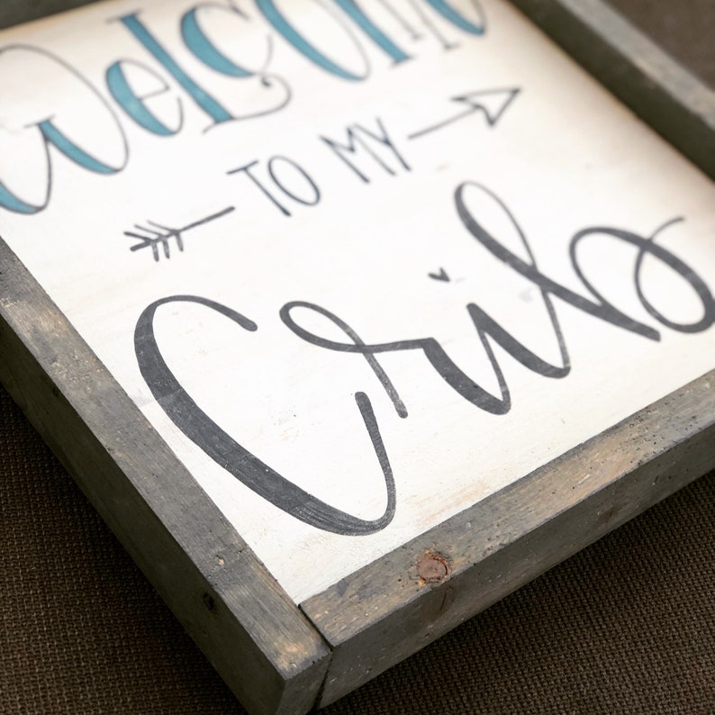 to My Crib Wood Signs Wood Signs Sayings Nursery Etsy