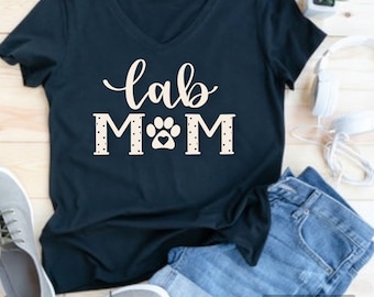 Lab mom SVG, dog file, Labrador file, dog life dog lovers gift idea, dog mom shirt idea, pet lover gift, digital file, digital cut file,