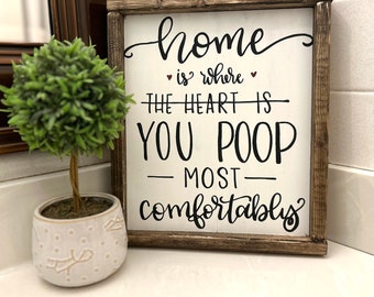 Funny Bathroom Signs - Etsy Funny Bathroom Signs - Etsy