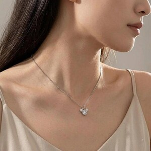 mouse head necklace