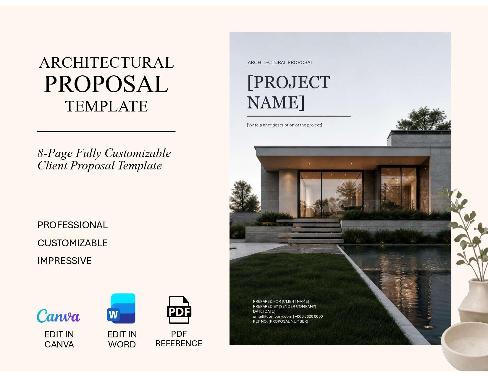 Professional Architectural Proposal Template