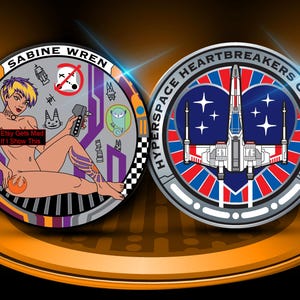 Hyperspace Heartbreakers Collection - Sabine Wren Collectible Novelty Challenge Coin