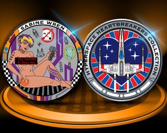 Hyperspace Heartbreakers Collection - Sabine Wren Collectible Novelty Challenge Münze