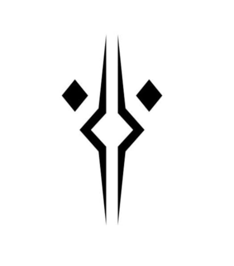 Star Wars the Fulcrum / Ahsoka Symbol Heat Transfer Vinyl Etsy Finland