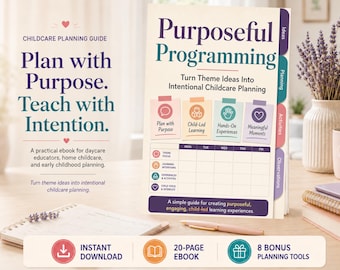 Zielgerichtete Programmieren Anleitung zur Kindertagespflege, Ebook zur Themenplanung für die Kindertagesstätte, Lehrplan für die Vorschule, Frühpädagogik Ressourcen, PDF