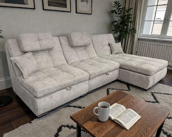Modular corner sofa bed