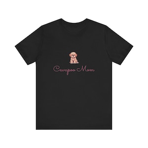 Camiseta para mamás de Cavapoo / Camiseta retro para amantes de los perros Doodle