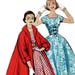 Simplicity Sewing Pattern 1016 Vintage Retro 1950s Fashion Rockabilly Swing Dress Duster Coat Garden Tea Full Circle Skirt Size 14 Bust 32