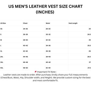 Men's Grim Reaper Leather Vest | Gothic Biker Vest | Skull Cross Motorcycle Vest | Studded Leather Riding Vest | Death Rider Vest image 3