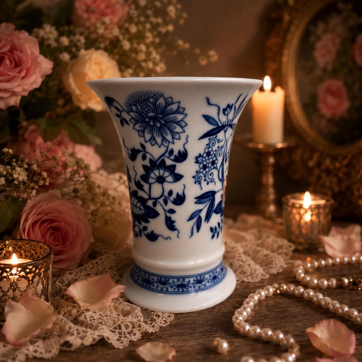 Hutschenreuther Blue Floral China - Etsy