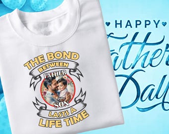 First Fathers Day PNG SVG, Dad Shirt Design, Father Son Gift Digital Download
