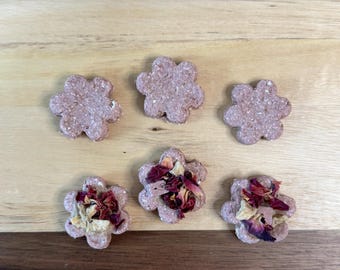 Strawberry Shortcake Blossoms | Summer Collection | Bunny Treats | Healthy Small Pet Treats | All Natural Small Pet and Bunny Treats