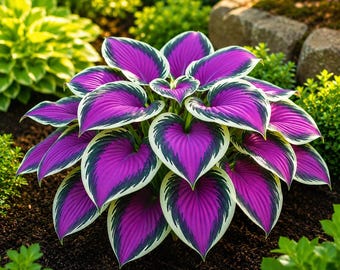 Mixed Hosta Seeds Rare Colorful Foliage Heirloom Shade Garden Seed Borders Containers Beginner Gift