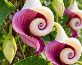 Corkscrew Vine Seeds Cochliasanthus Caracalla Fragrant Perennial Climbing Vine Garden Trellis