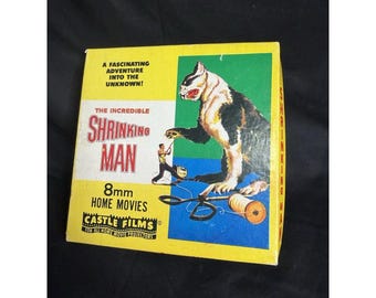 El hombre que se encogía (1957) Película casera de 8 mm Super 8 Castle #1053