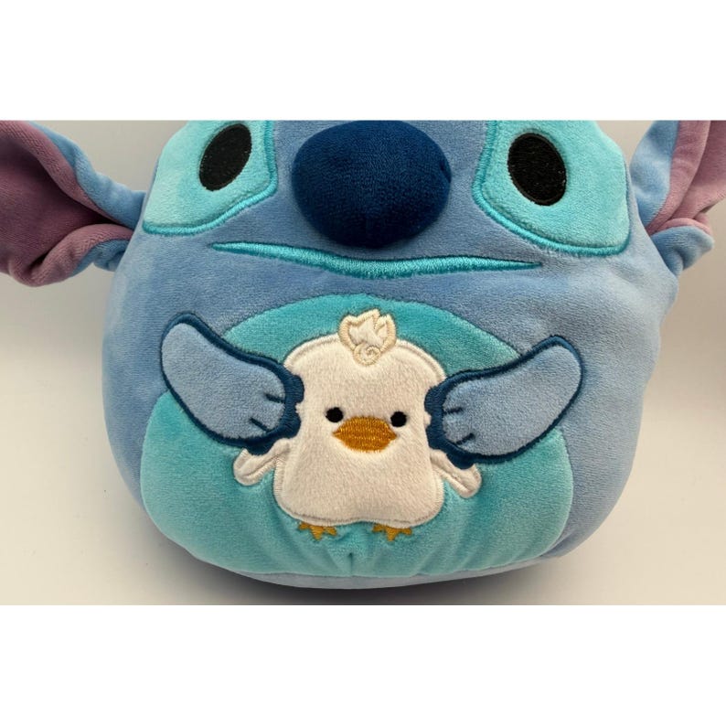 Disney Lilo & Stitch Plush Bundle Just Play Seated Stitch Easter Squishmallow image 6