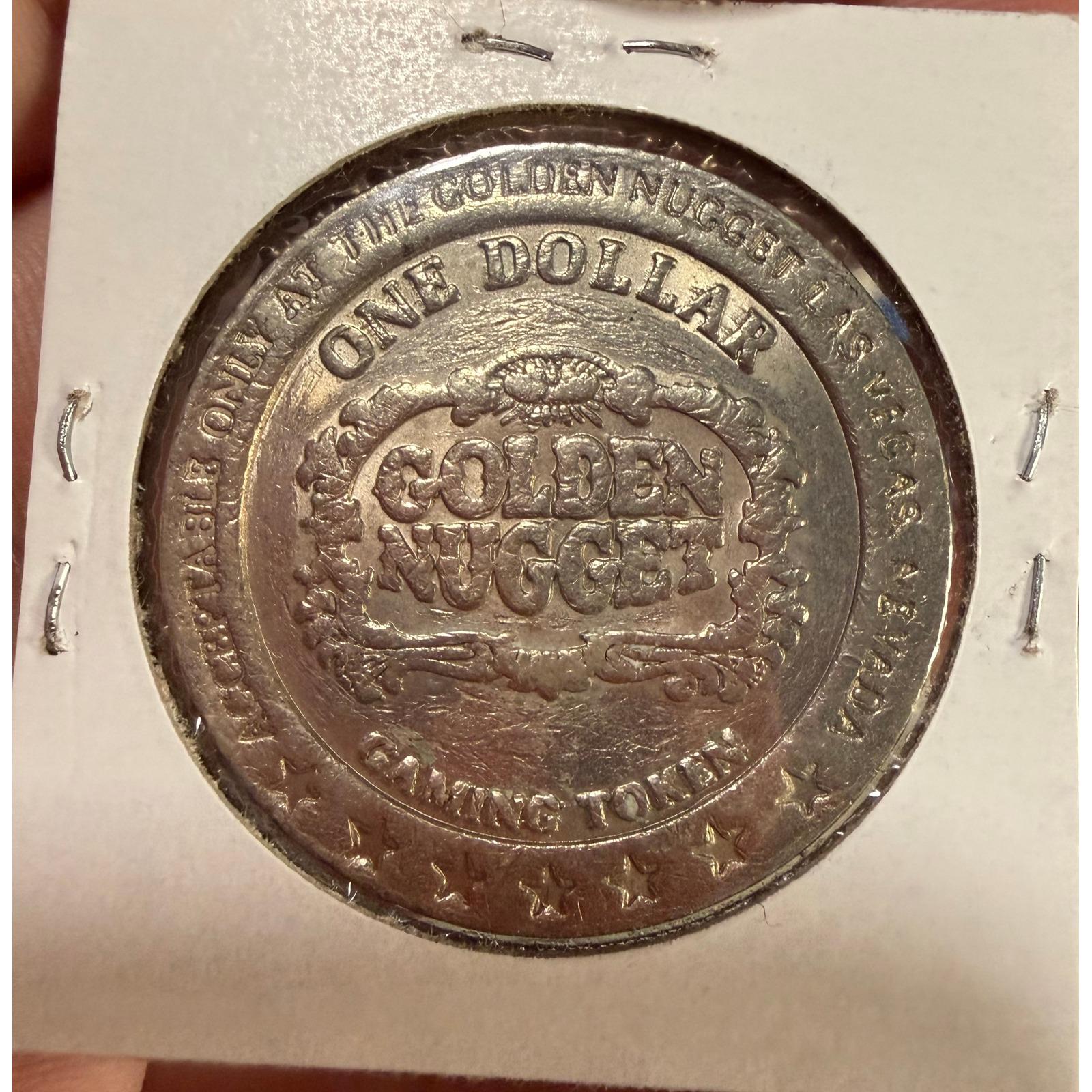 Vintage Golden Nugget Las Vegas Dollar Gaming Tokens (1980s) - Etsy