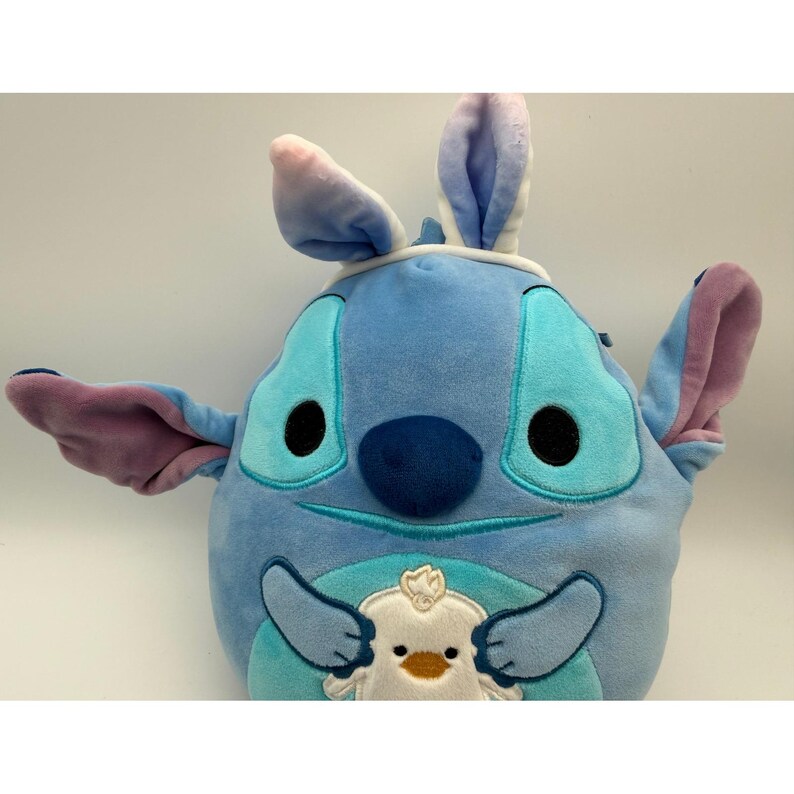 Disney Lilo & Stitch Plush Bundle Just Play Seated Stitch Easter Squishmallow image 5