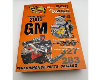 Catalogo ricambi GM Performance 2005 di PAW Performance Automotive Warehouse, versione 454 350